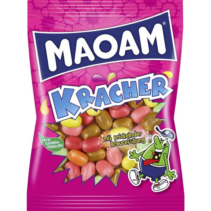 MAOAM Kracher Kaubonbons mit Brausefüllung 200g