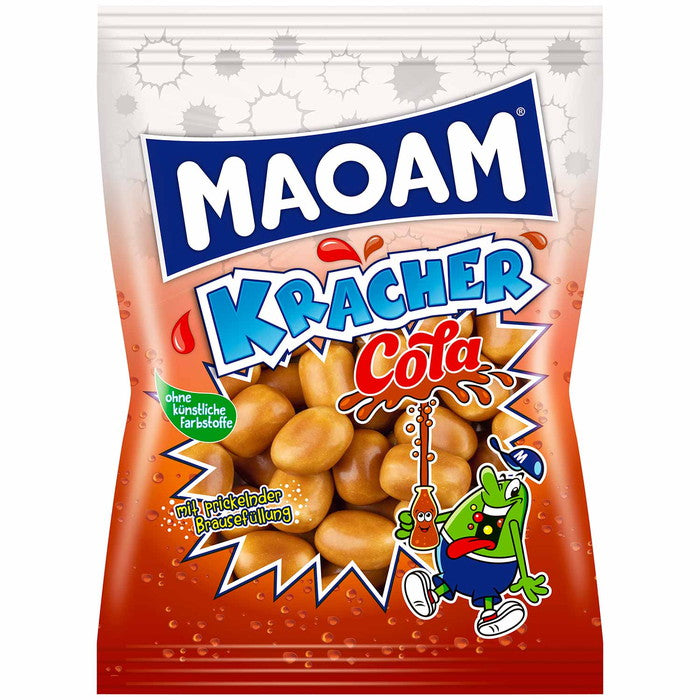 MAOAM Kracher Cola Kaubonbons mit Brausefüllung 200g