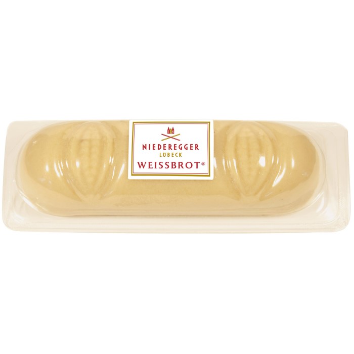 Niederegger Marzipan Weissbrot ohne Schokolade 125g