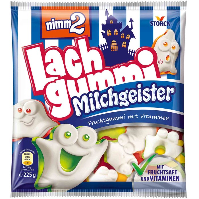 Storck nimm2 Lachgummi Milchgeister 225g / 7.93 oz