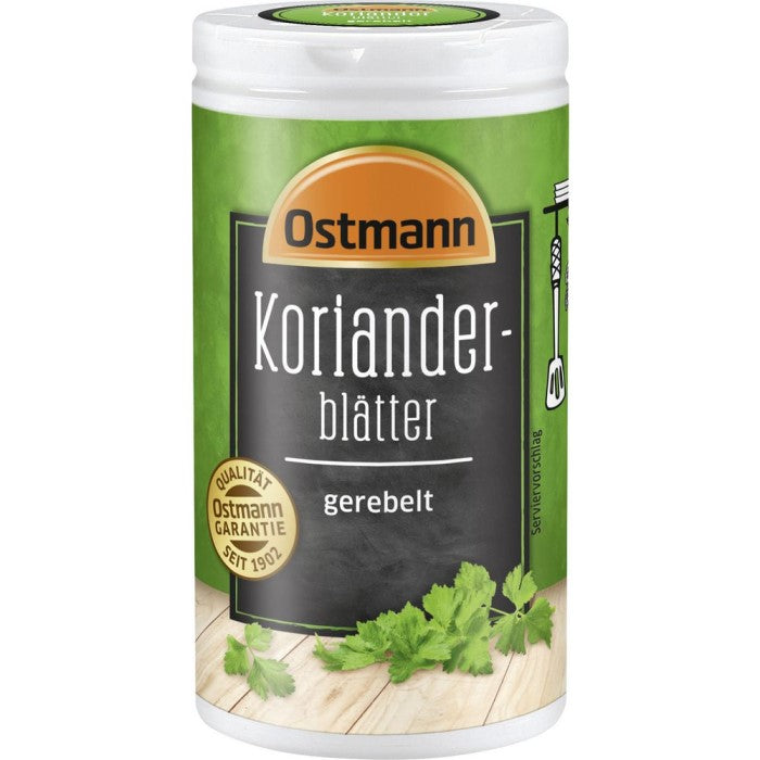 Ostmann Korianderblätter gerebelt 10g Streudose