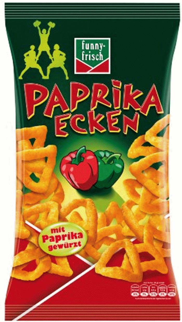 funny-frisch Paprika Ecken 75g