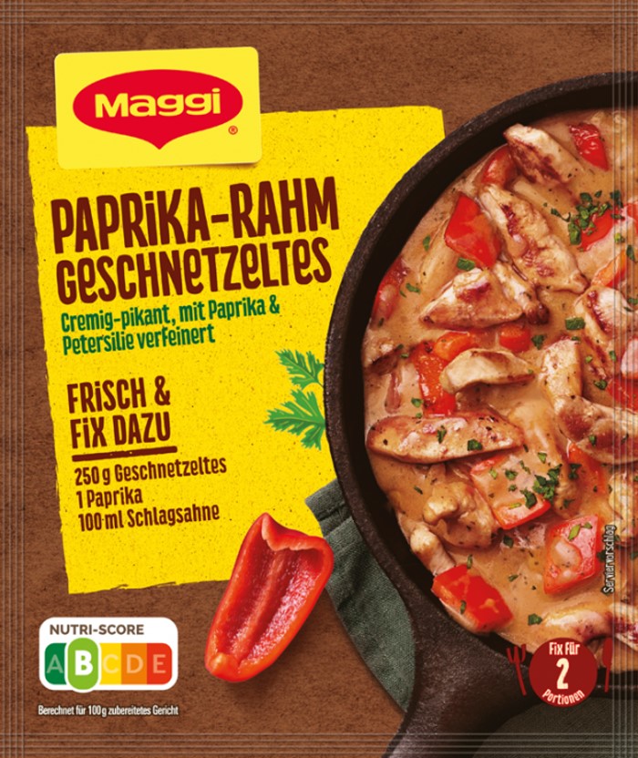 Maggi Fix für Paprika Rahm Geschnetzeltes 41g / 1.44oz