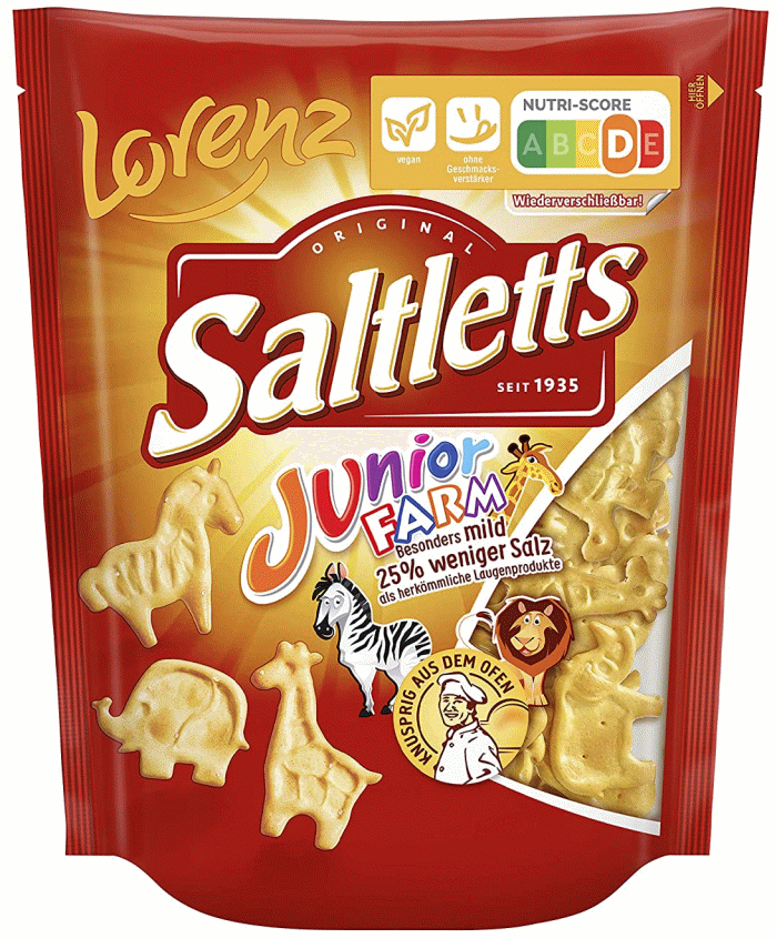 Lorenz Saltletts Laugengebäck Junior Farm 150g