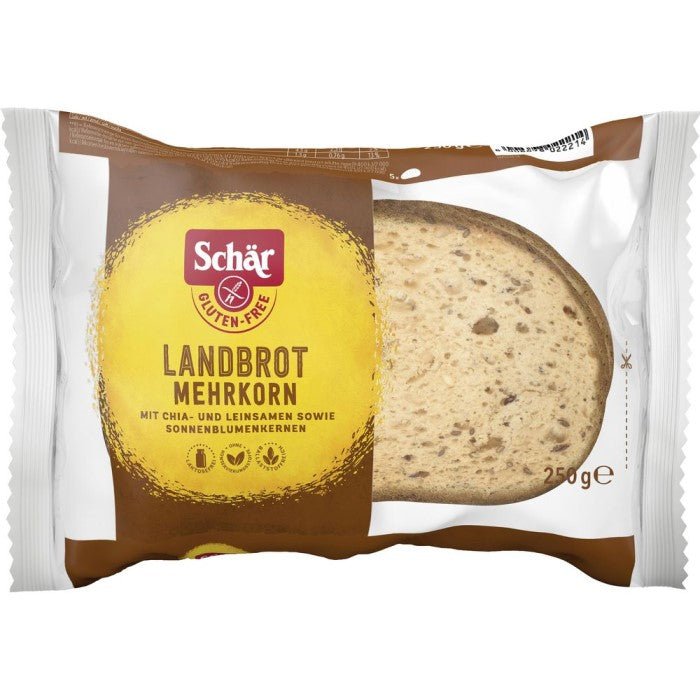 Schär Mehrkorn-Landbrot in Scheiben Glutenfrei 250g / 8.81oz