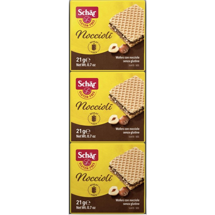 Schär Nocciolí Haselnussschnitte Glutenfrei 63g / 2.22oz