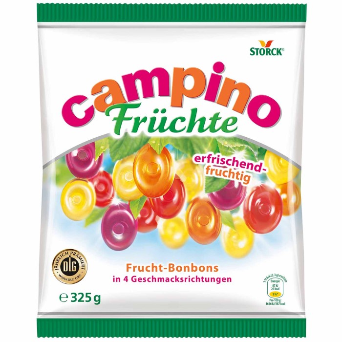 Storck Campino Früchte Fruchtbonbons 325g