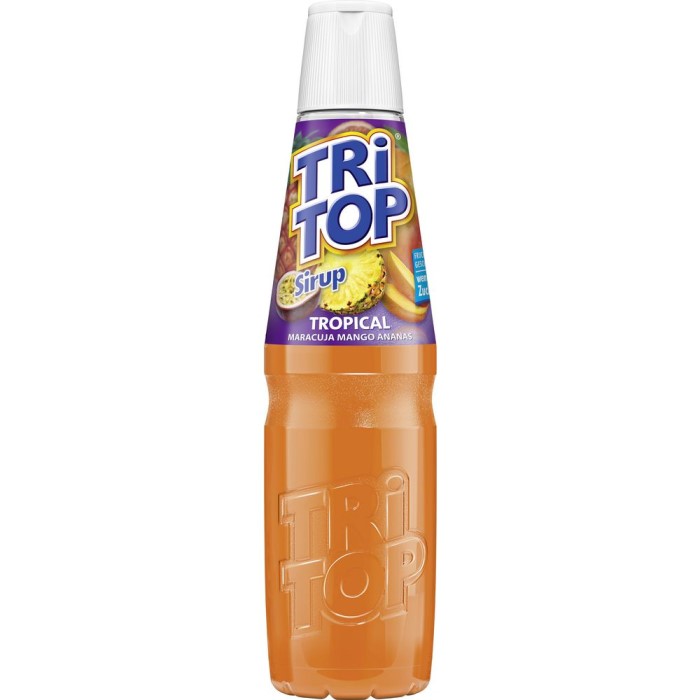 TRi TOP Tropical Maracuja Mango Ananas Getränke-Sirup 600ml / 20.28 fl.oz.