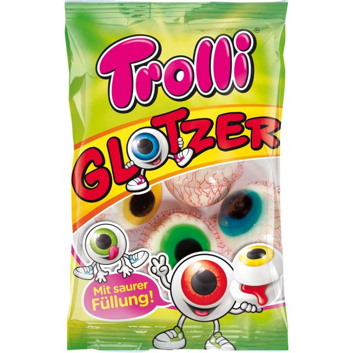 Trolli Fruchtgummi Glotzer 4 Stück 75g