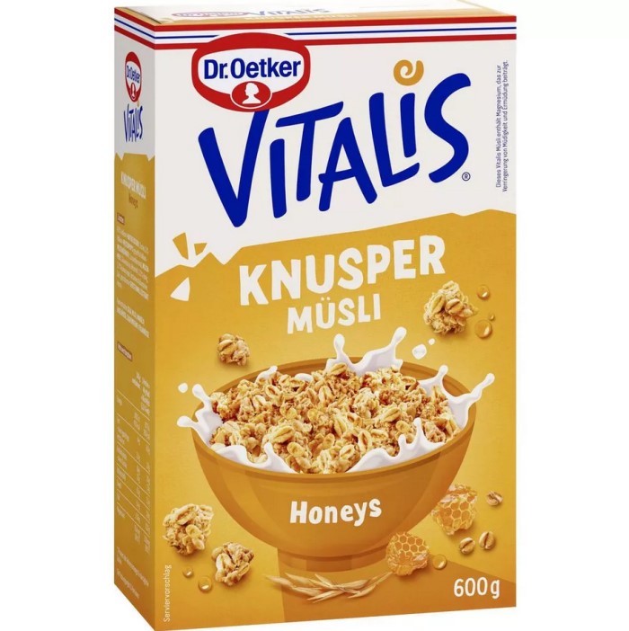 Dr. Oetker Vitalis Knuspermüsli Honeys 600g